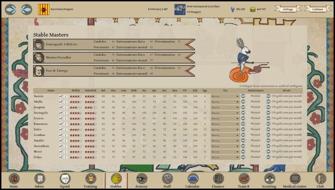 Jousting Manager 