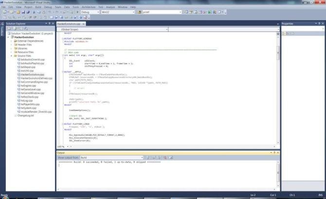 Hacker Evolution Source Code 