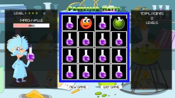 Professor Watts Memory Match: Expressions 