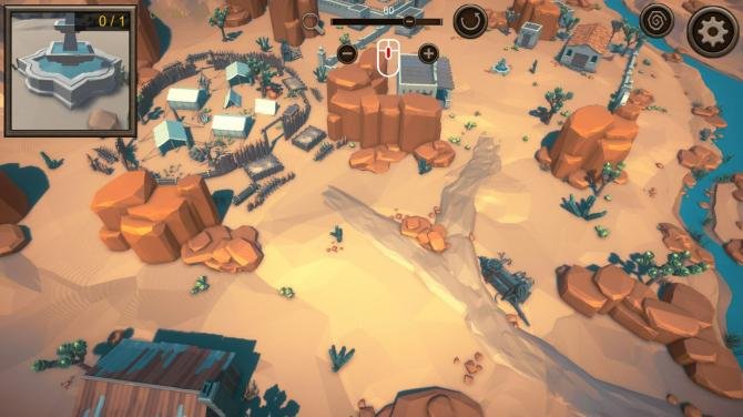 Hidden Western Frontier Top-Down 3D 