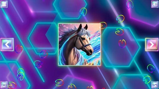 Neon Fantasy: Horses 