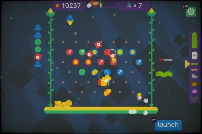 A Little Physics Roguelike 