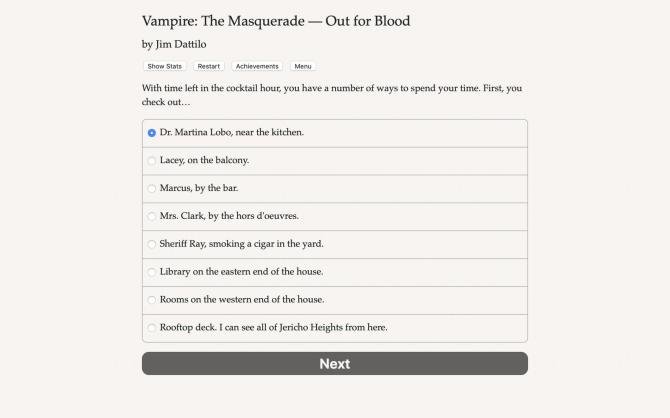 Vampire: The Masquerade - Out for Blood 