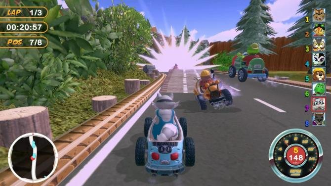 Animal Kart Racer 