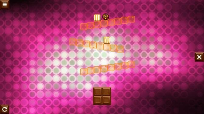 Chocolate makes you happy 