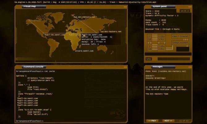 Hacker Evolution Source Code 