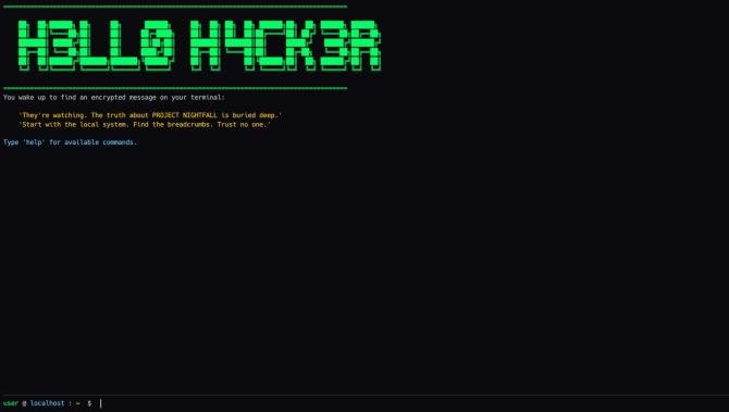 HELLO HACKER 