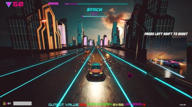 Rhythmic Retro Racer 