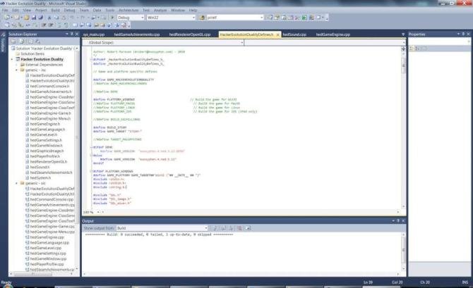 Hacker Evolution Source Code 