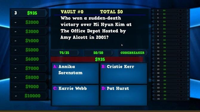 Trivia Vault Golf Trivia 