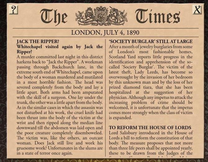 Sherlock Holmes Consulting Detective: The Case of the Mystified Murderess 