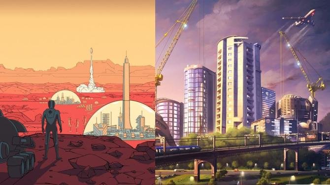 Cities: Skylines + Surviving Mars 